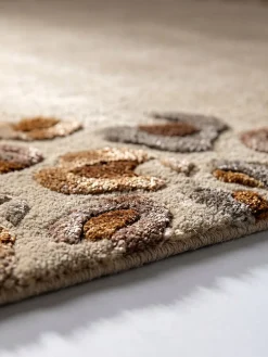 Teppich Wollmischung Natur 200 x 300 cm - SABLE | Kadima Design
