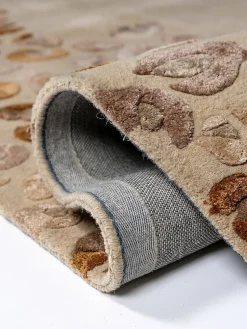Teppich Wollmischung Natur 200 x 300 cm - SABLE | Kadima Design