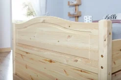 TiCAA Doppelbett "Leni" 140x200 mit Zusatzbett
