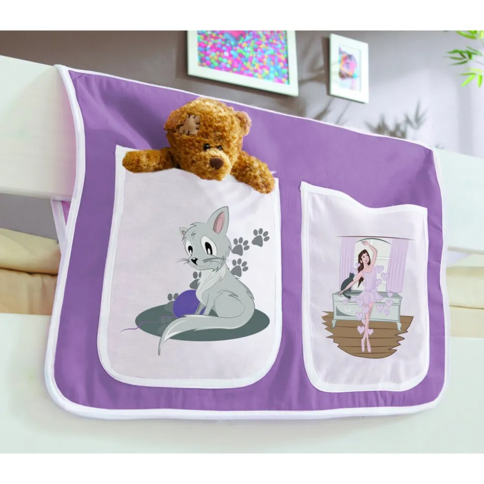 TiCAA Kinder Bett-Tasche für Hochbett und Etagenbett