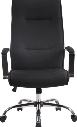 TPFLiving Bürostuhl Portofino Stoff Grau