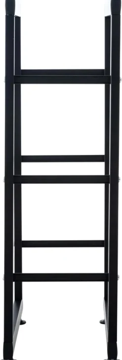 TPFLiving Kaminholzständer Kerry-II 25x100x125 Schwarz