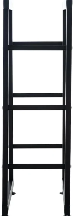 TPFLiving Kaminholzständer Kerry-II 25x100x125 Schwarz