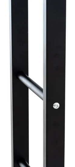 TPFLiving Kaminholzständer Kerry-II 25x100x125 Schwarz