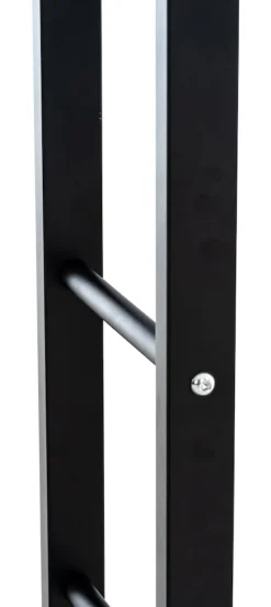 TPFLiving Kaminholzständer Kerry-II 25x100x125 Schwarz