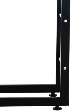 TPFLiving Kaminholzständer Kerry-II 25x100x125 Schwarz