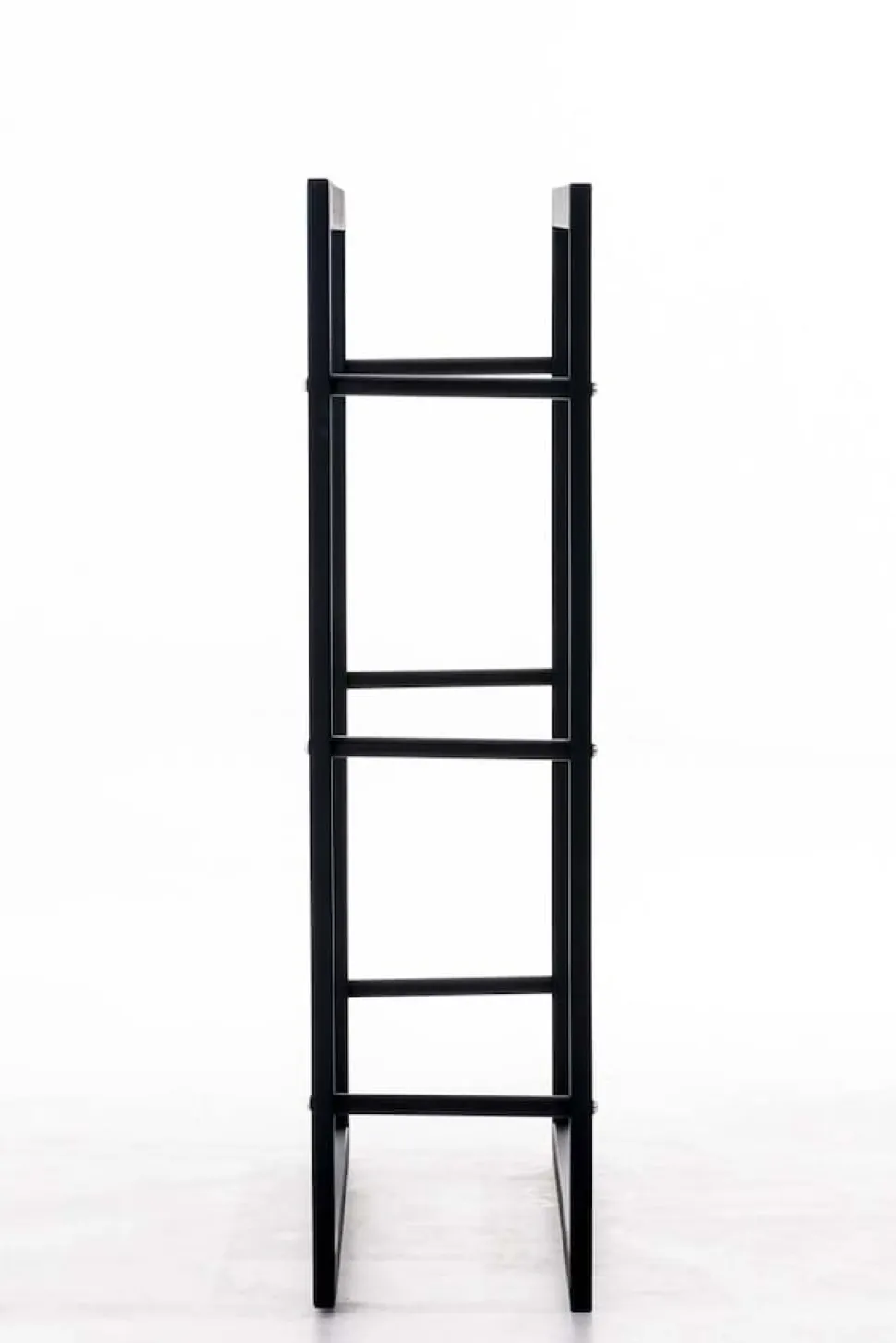 TPFLiving Kaminholzständer Kerry-III 25x60x100 Schwarz
