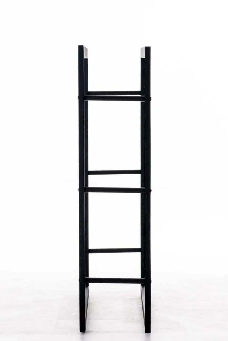 TPFLiving Kaminholzständer Kerry-III 25x60x100 Schwarz