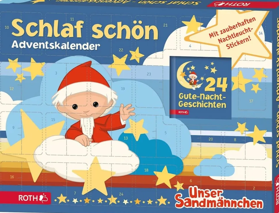 Unser Sandmännchen schlaf schön Adventskalender