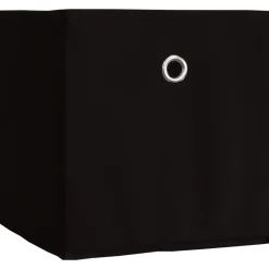 VCM 10er Set Faltbox | Klappbox Stoff Kiste | Faltschachtel | Maße ca. H. 28 x B. 27 x T. 27 cm | Regalbox - Boxas