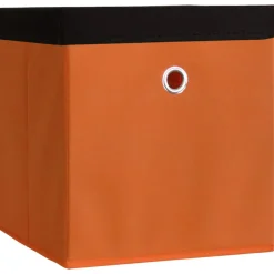 VCM 10er Set Faltbox | Klappbox Stoff Kiste | Faltschachtel | Maße ca. H. 28 x B. 27 x T. 27 cm | Regalbox - Boxas