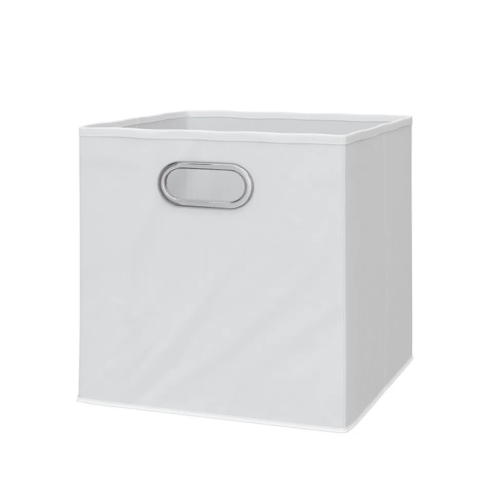 VICCO 8er Set Faltbox 30x30 cm weiß Faltkiste Aufbewahrungsbox Regalbox Box