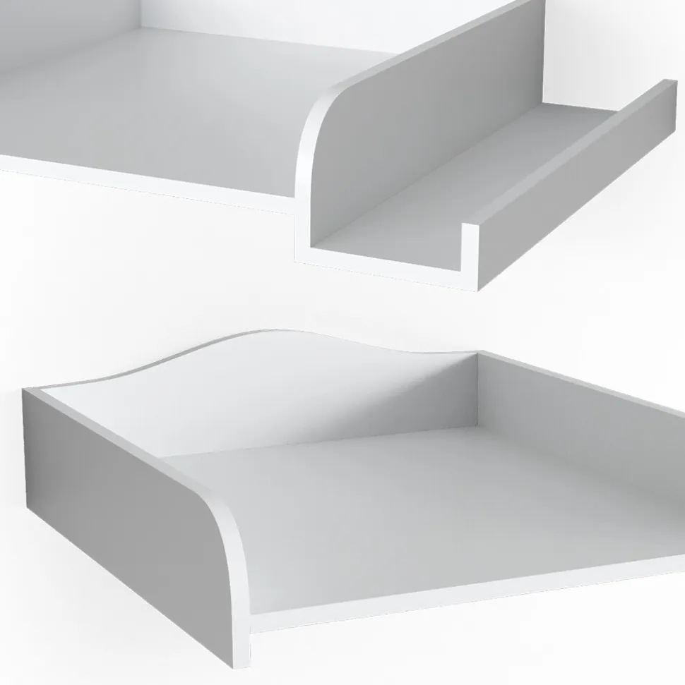 Vicco Wickelaufsatz Wickelauflage mit Ablage Wickeltischaufsatz Waschmaschine