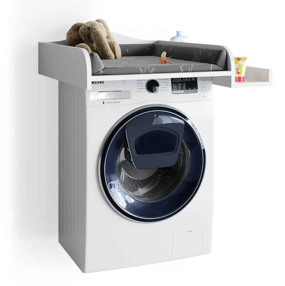 Vicco Wickelaufsatz Wickelauflage mit Ablage Wickeltischaufsatz Waschmaschine
