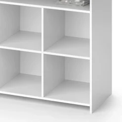 Vicco Wickelkommode Babykommode Wickelregal Oskar Simple Weiß Wickeltisch Fächer
