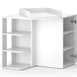 Vicco Wickelkommode Kristian Weiß 85 x 86 cm Tür offene Fächer