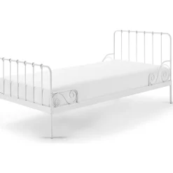 Vipack Metallbett Alice 90x200 cm, weiß
