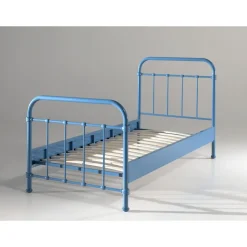 Vipack Metallbett New York 90x200 cm, blau