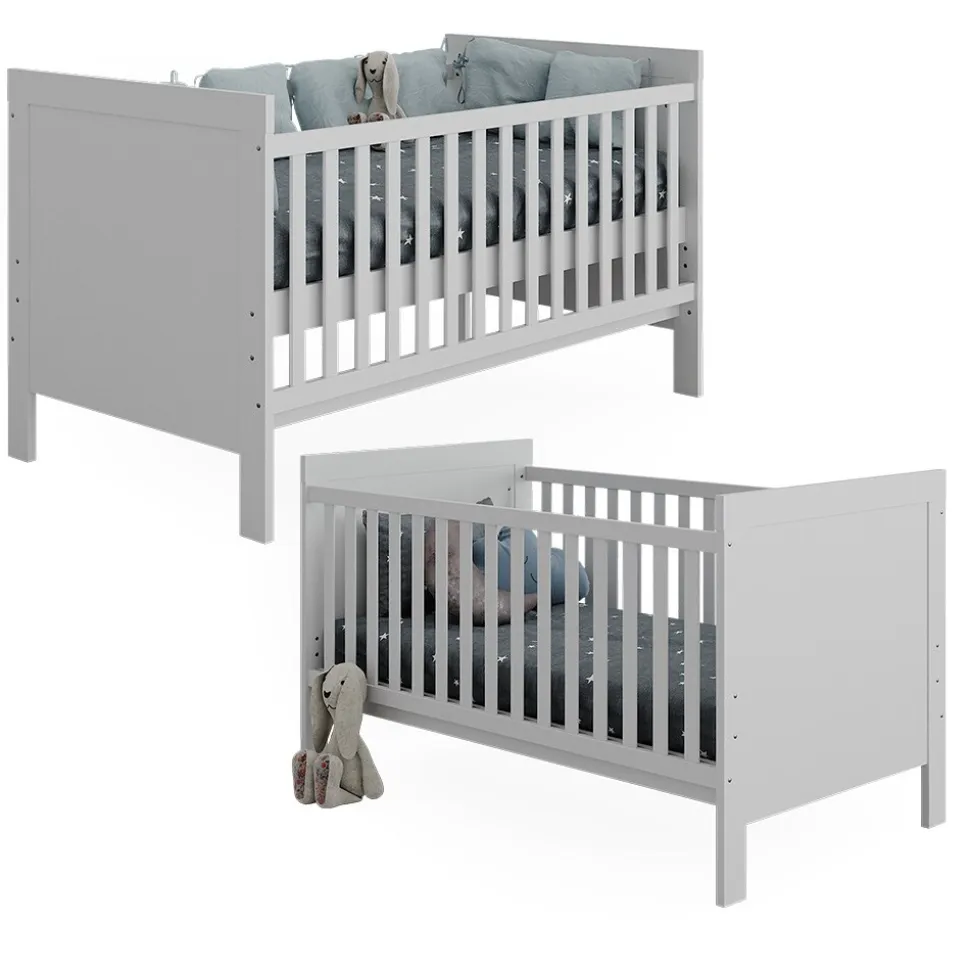 Vitalispa Babybett Ajaton Weiß 144,4 x 83 cm