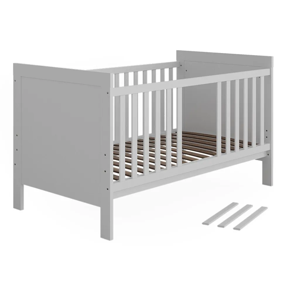 Vitalispa Babybett Ajaton Weiß 144,4 x 83 cm