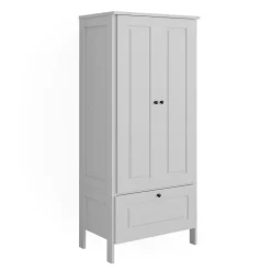Vitalispa Kinderkleiderschrank Ajaton Weiß 83,3 x 187 cm