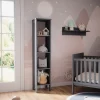 Vitalispa Kinderregal Ajaton Grau 35,2 x 159,5 cm