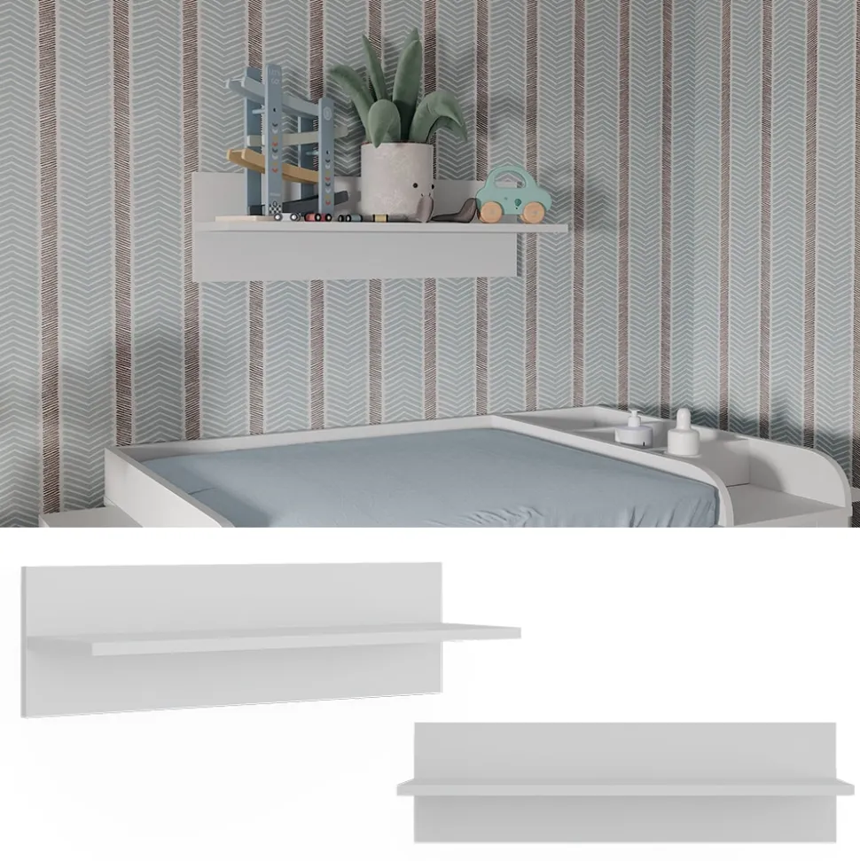 Vitalispa Wandregal Ajaton Weiß 70 x 20 cm
