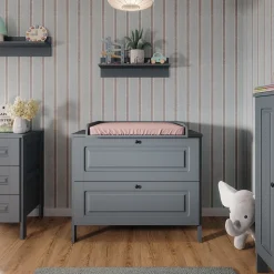 Vitalispa Wickelkommode Ajaton Grau 108 x 98 cm