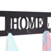 Wandgarderobe MCW-C60 Home, Garderobe Garderobenpaneel, Shabby-Look Vintage 55x21cm ~ dunkelgrau