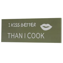 Wandschild Lips, Dekoschild Holzschild, Shabby-Look Vintage 40cm