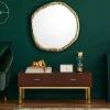 Wandspiegel FineBuy Flurspiegel Asymmetrisch 60 cm Spiegel Flur Hängespiegel