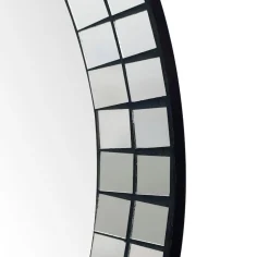 Wandspiegel rund 60cm Dekospiegel Hängespiegel Flurspiegel Wohnspiegel Spiegel