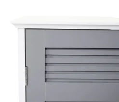 Waschbeckenunterschrank MCW-A85, Badschrank 60x60x30cm ~ grau