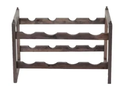 Weinregal MCW-B58, Flaschenregal Weinständer Weinhalter, Tanne 2 Böden ~ 1 Stück