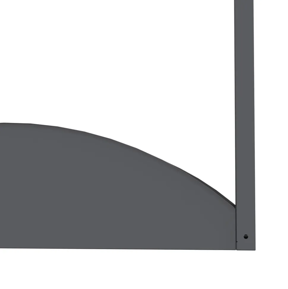 Westmann Kaminholzregal Castra A Anthrazit | 52x98x160cm