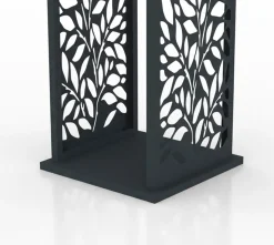 Westmann Kaminholzregal Luma Flow Anthrazit | 37,5x37,5x112cm