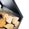Westmann Stahl Kaminholzregal Biene | Schwarz