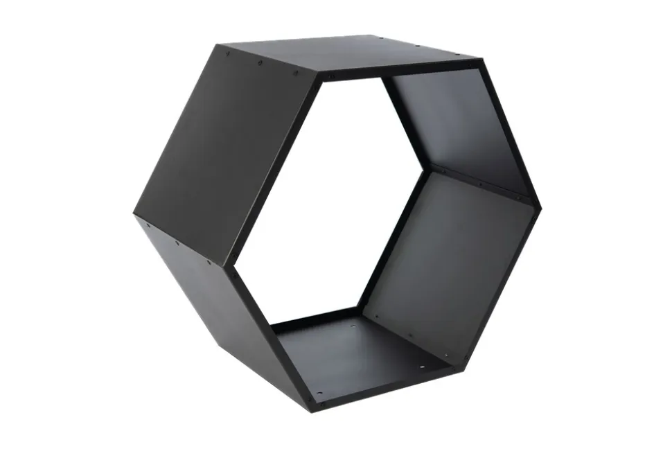 Westmann Stahl Kaminholzregal Biene | Schwarz