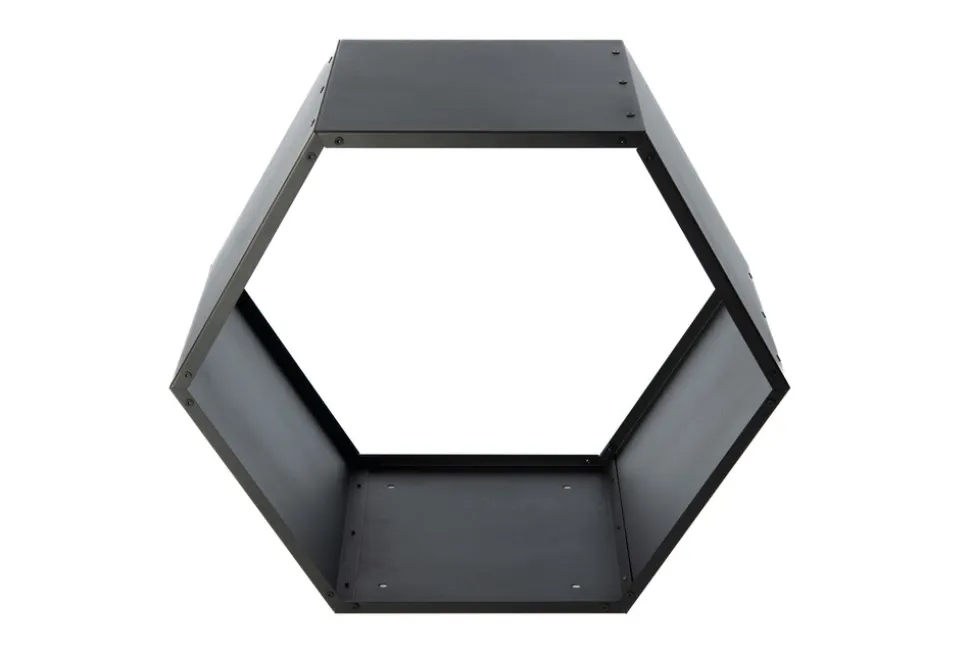 Westmann Stahl Kaminholzregal Biene | Schwarz