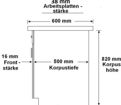 Winkelküche SIENA 350x290 cm Küchenzeile Eckküche Küche Schwarz matt XL Stauraum