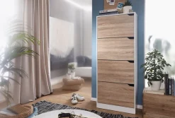 WOHNLING Schuhschrank VERA 24 Paar Schuhe