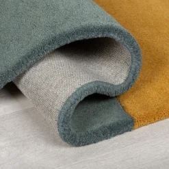 Wollteppich abstrakt Bunt 120 x 180 cm - HALLEIN | Kadima Design