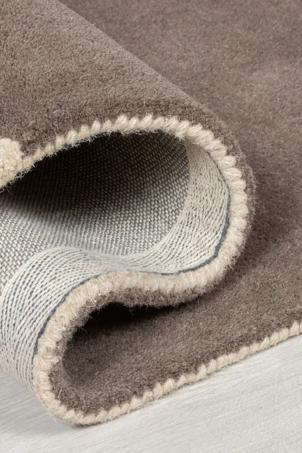 Wollteppich abstrakt Ocker 160 x 230 cm - AIRE | Kadima Design