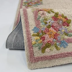 Wollteppich floral Bunt 160 x 230 cm - DAISY | Kadima Design