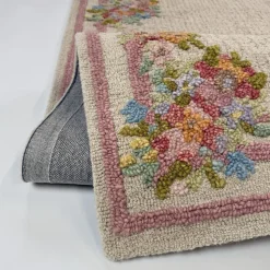 Wollteppich floral Bunt 160 x 230 cm - DAISY | Kadima Design