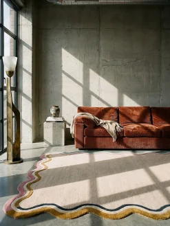 Wollteppich geometrisch Bunt 160 x 230 cm - WINCH | Kadima Design
