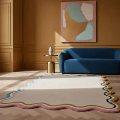 Wollteppich geometrisch Bunt 160 x 230 cm - WINCH | Kadima Design