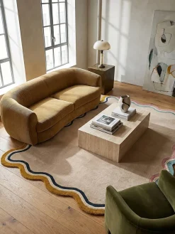 Wollteppich geometrisch Bunt 160 x 230 cm - WINCH | Kadima Design