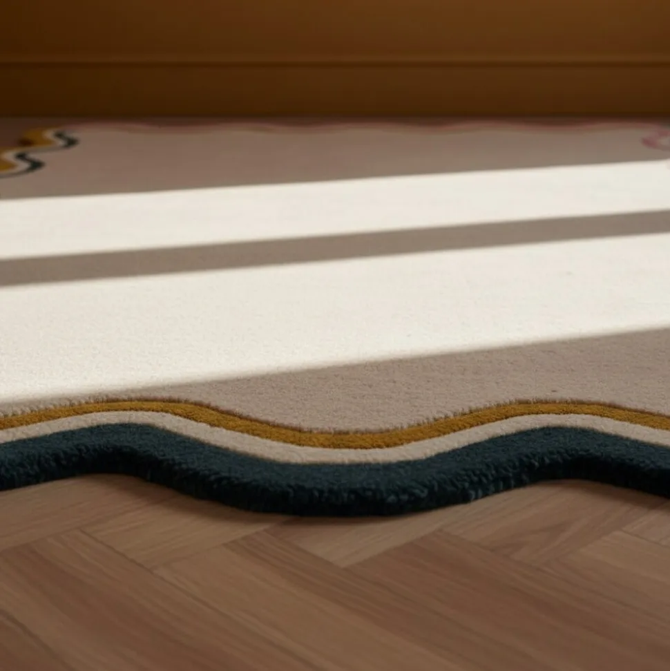 Wollteppich geometrisch Bunt 160 x 230 cm - WINCH | Kadima Design