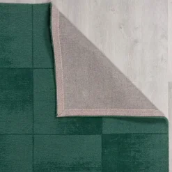 Wollteppich geometrisch Grün 200 x 290 cm - SID | Kadima Design